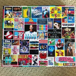 Remarks 1980’s 1500 piece puzzle brand new